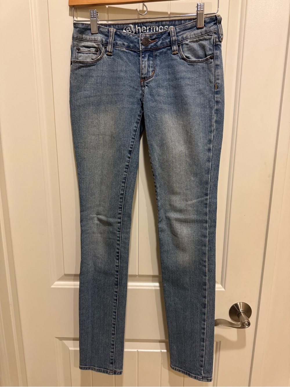 BULLHEAD Hermosa Blue Stone Wash Super Skinny Reg sz 1 jeans
